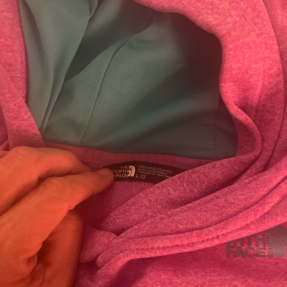The North Face Purple hoodie Women’s Large - Picture 3 of 4
